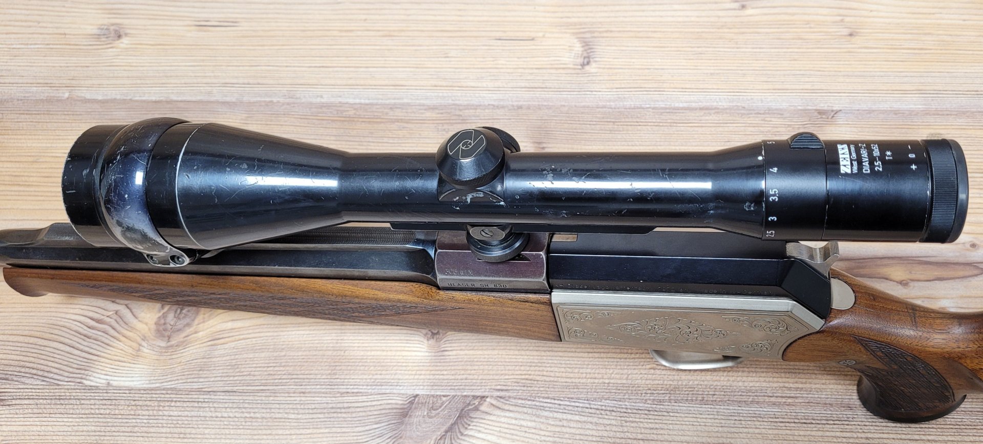 Blaser SR830 Kaliber .308Win mit Zeiss Diavari-Z 2,5-10x52T* - Blaser Mod. SR 830 BESCHÄDIGT! – Bild 7