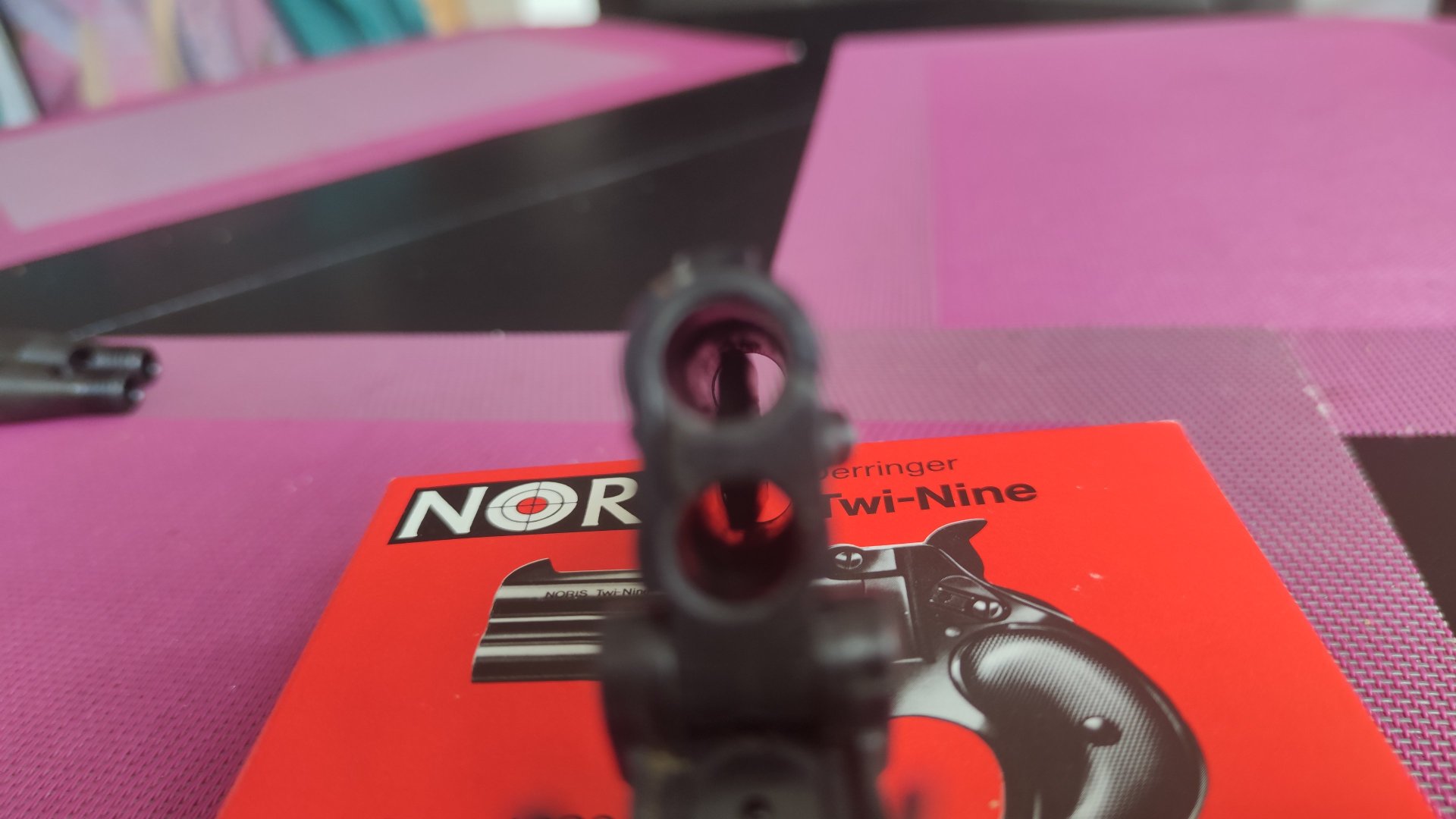 Derringer Noris Twi-Nine Kal. 9mm R Knall, 1. Generation – Bild 5
