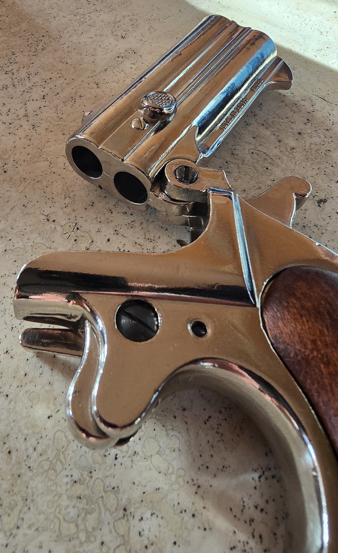 DENIX Remington 95 / Doppel-Derringer / Taschenpistole (DEKO!) – Bild 6