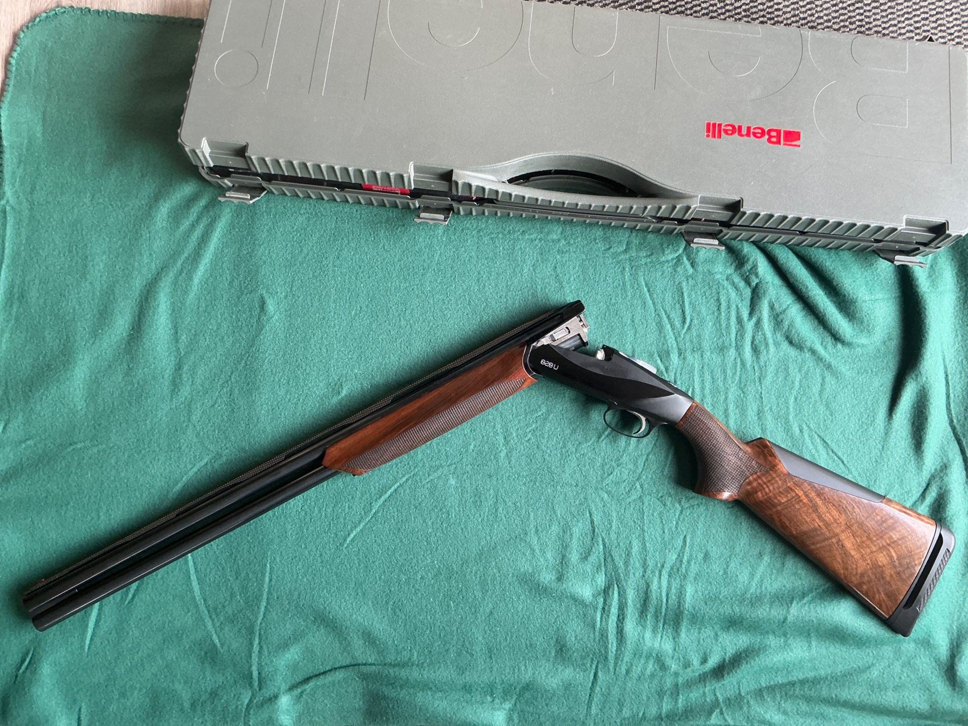 Benelli 828U Bockdoppelfinte Kal. 12/76 – Bild 2
