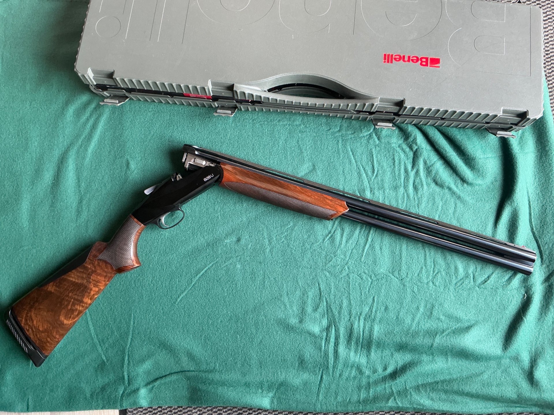 Benelli 828U Bockdoppelfinte Kal. 12/76 – Bild 3