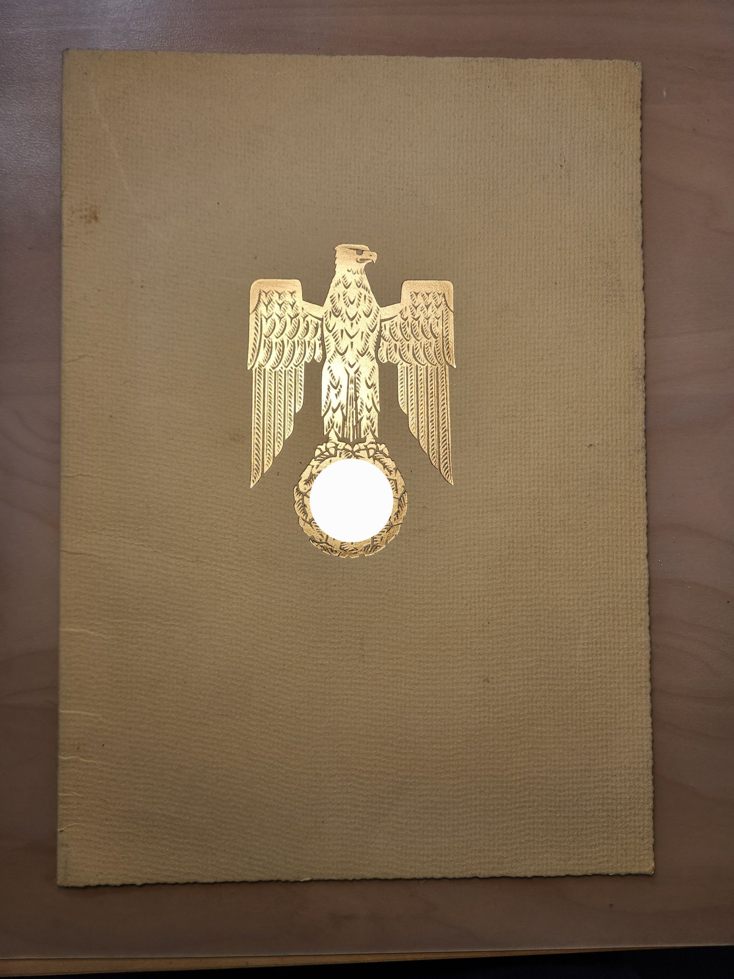 Kriegsmarine-Offiziersdolch (Modell 1938) inkl. Urkunde – Bild 3