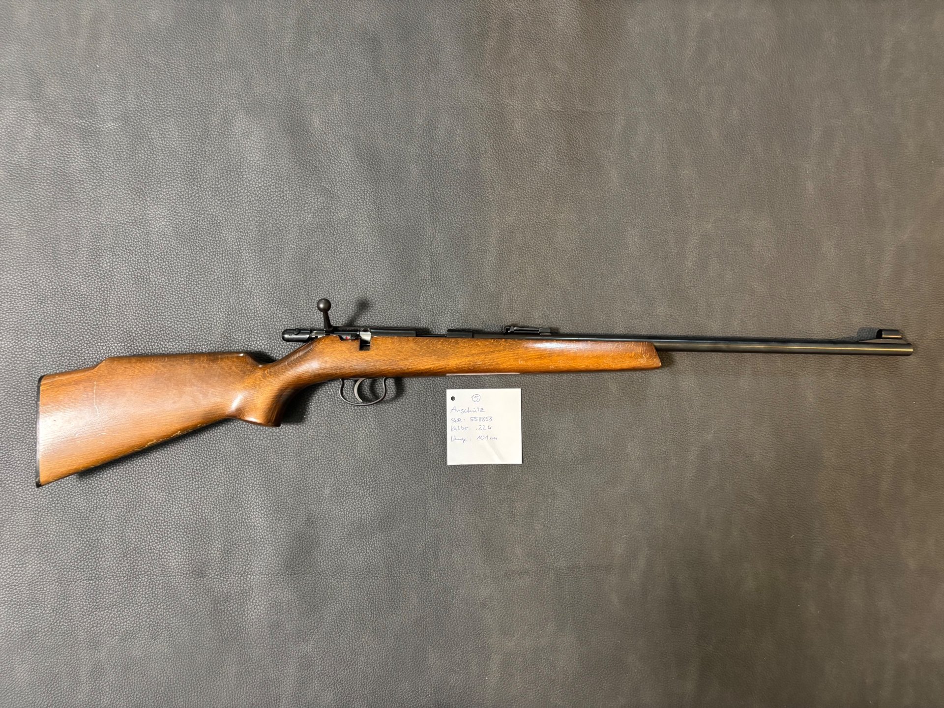 Anschütz Einzellader Büchse .22lr – Bild 1