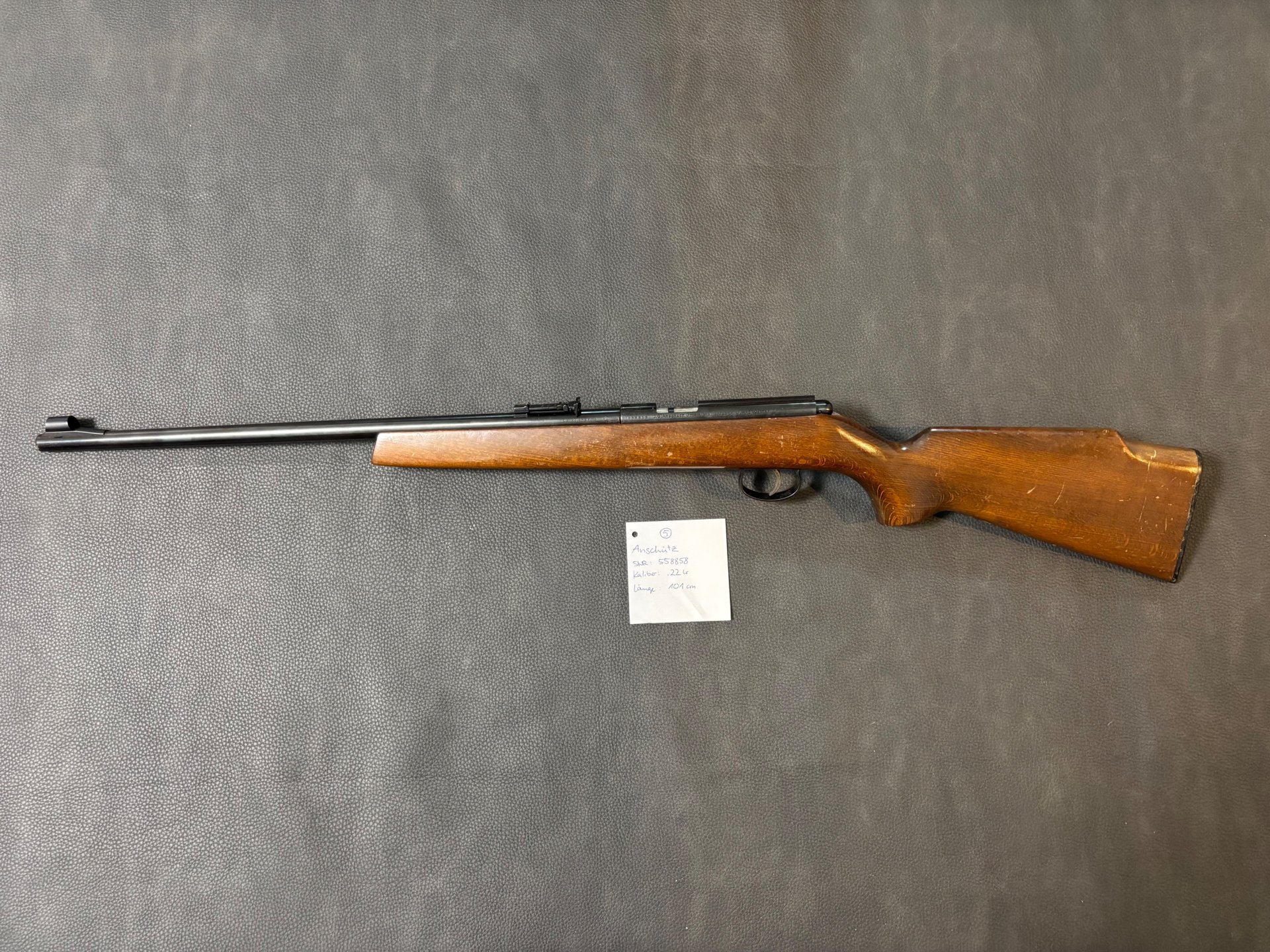 Anschütz Einzellader Büchse .22lr – Bild 2