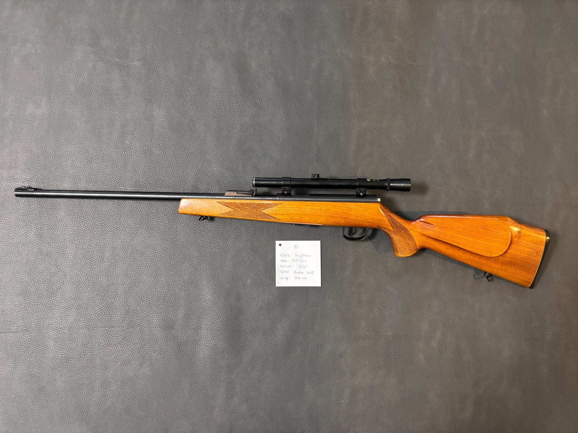 Voere Kufstein .22lr mit Hunter 4x15 – Bild 2