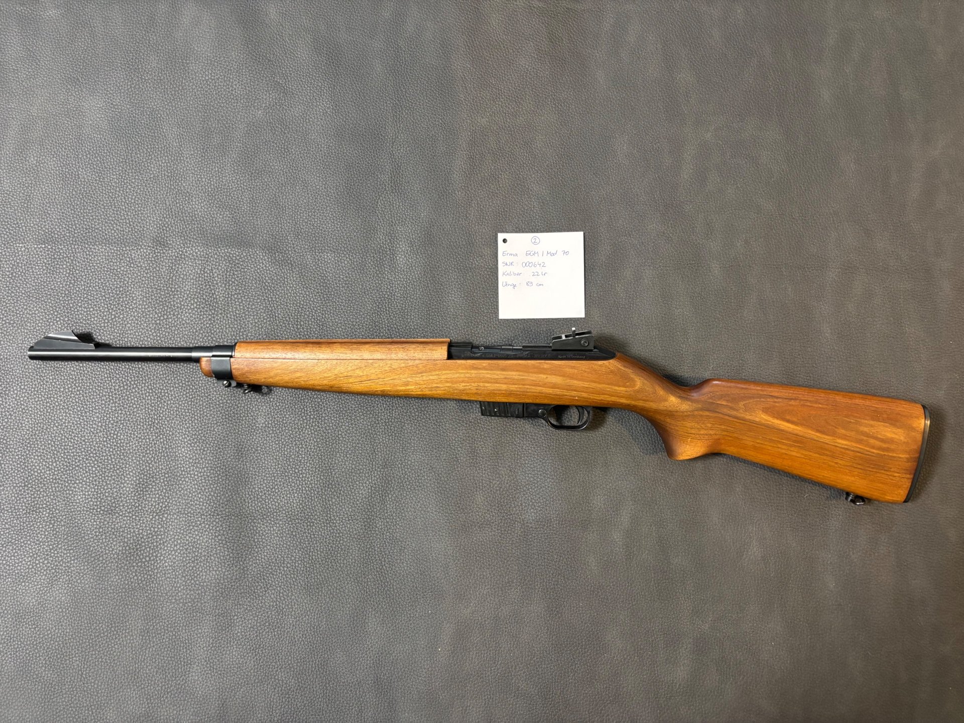 Erma EGM I Mod.70 .22lr – Bild 2