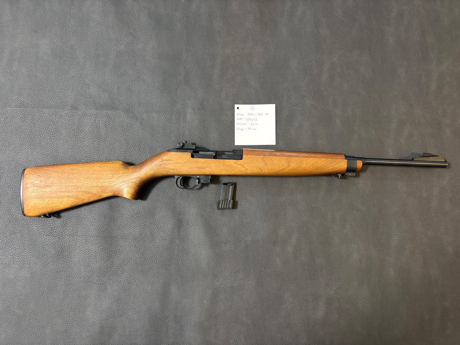 Erma EGM I Mod.70 .22lr – Bild 1