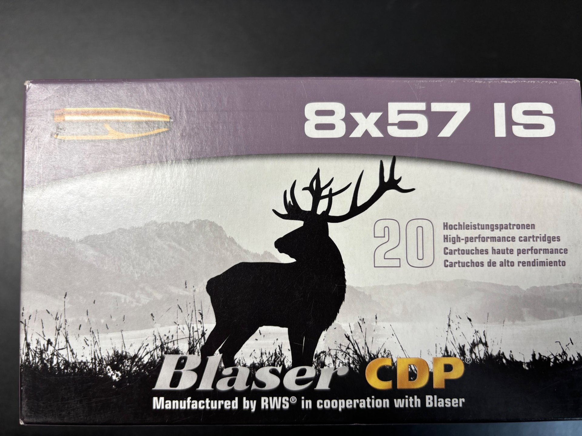 8x57 IS Blaser CDP 196grs – Bild 2