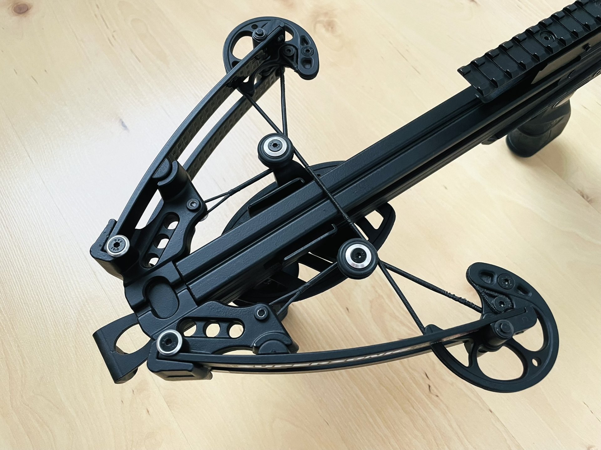 X-BOW FMA Supersonic XL - 120 lbs / 330 fps Pistolenarmbrust m. L-Schaft | TOP Zustand – Bild 5