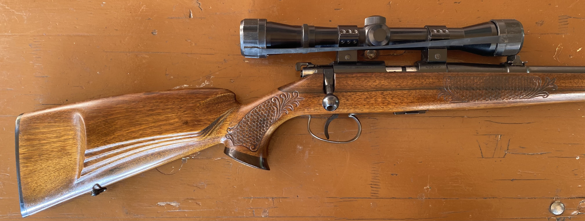 BRNO Ceska Zbrojova Brünner Mod. 1 KK Linksschaft .22lr Handschäftung – Bild 4