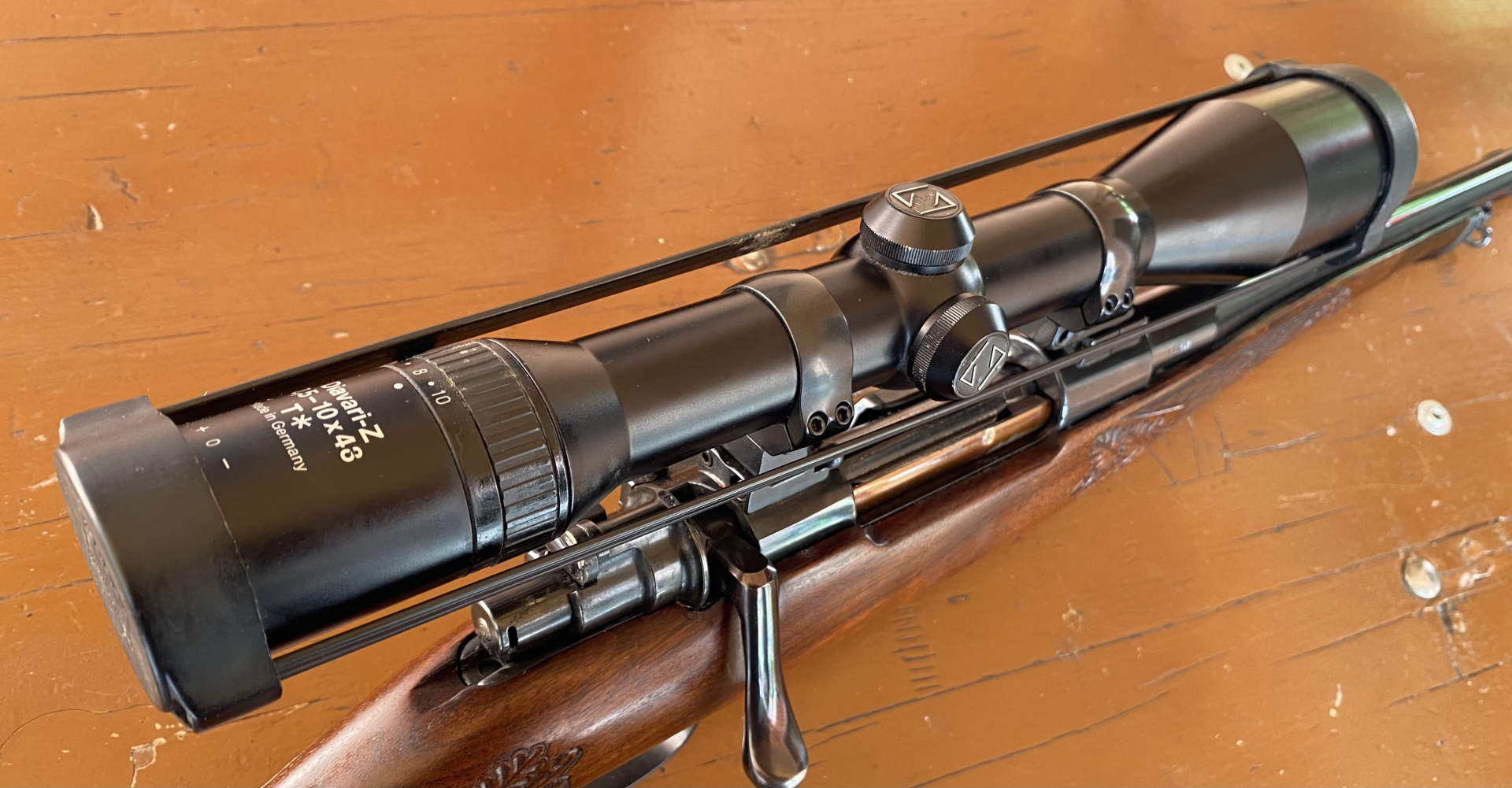 Gewehr 98 .338WinMag handgefertigter Luxus Linksschaft Zeiss 2,5-10x48 EAW SWM – Bild 6