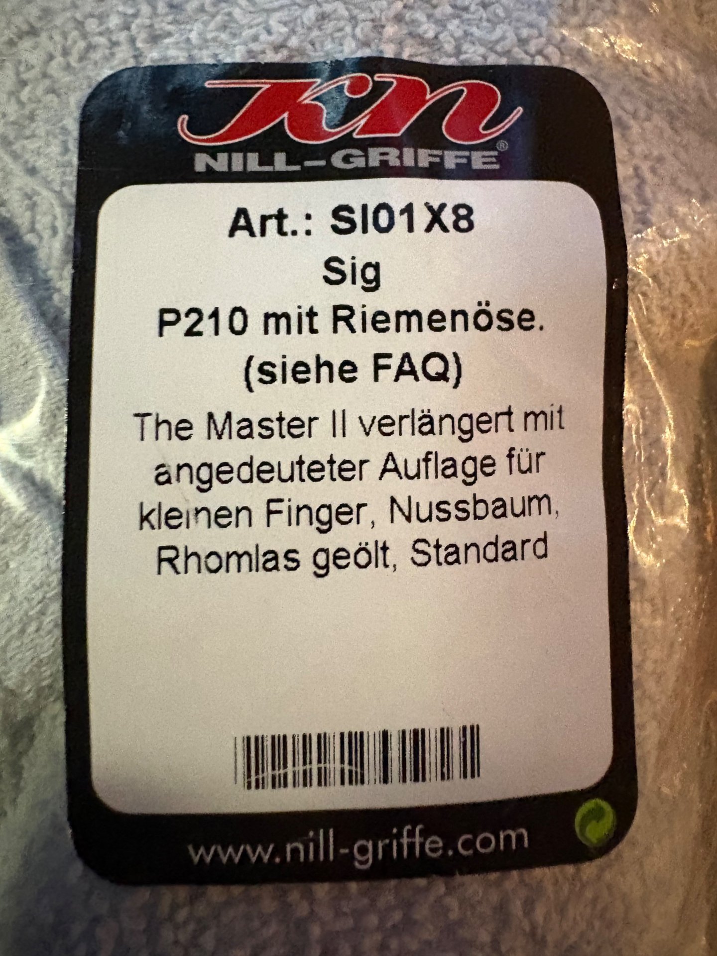SIG P210-6 Kal. 9mm Luger bicolor – Nill-Matchgriff + Orig.-Griffschalen + 4 Magazine – Bild 10