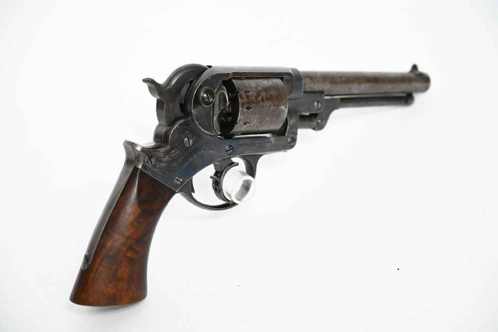 Perkussionsrevolver Starr Army Model 1858, Kal. .44, Sammlerwaffe,Originalzustand, Rarität, ca. 1861 – Bild 6