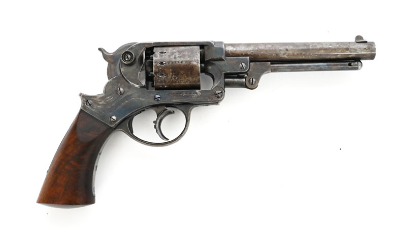 Perkussionsrevolver Starr Army Model 1858, Kal. .44, Sammlerwaffe,Originalzustand, Rarität, ca. 1861 – Bild 2