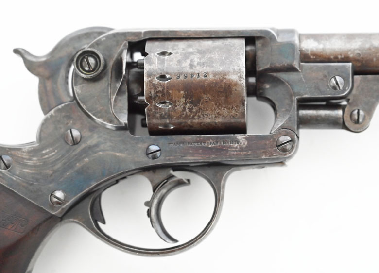 Perkussionsrevolver Starr Army Model 1858, Kal. .44, Sammlerwaffe,Originalzustand, Rarität, ca. 1861 – Bild 5
