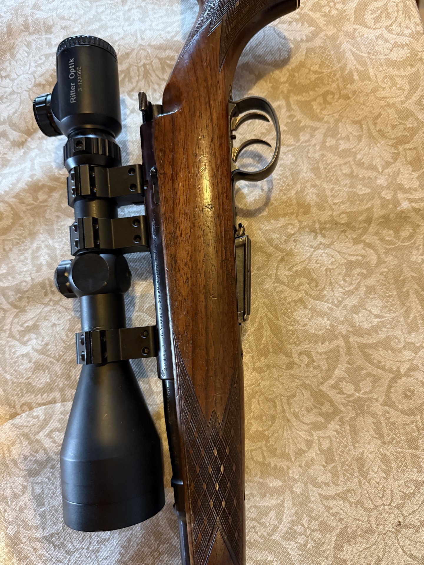 .22 Hornet Anschütz mit ZF3-12x56 LA – Bild 2