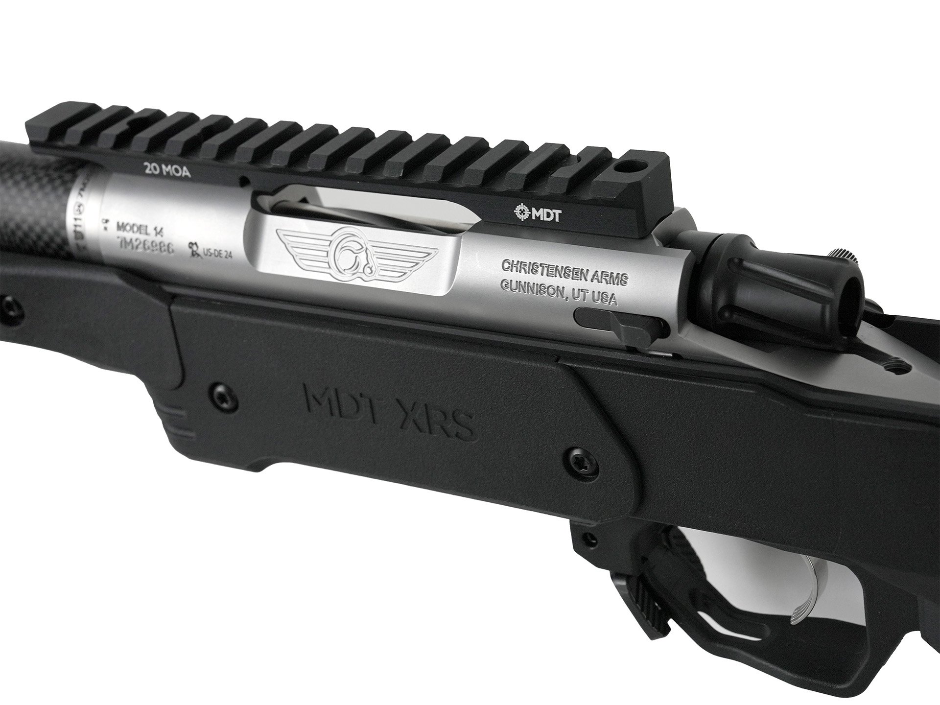 Christensen Arms .308 Win Rem700-Clone RH SA, MDT Field Chassis, Carbonlauf – Bild 3