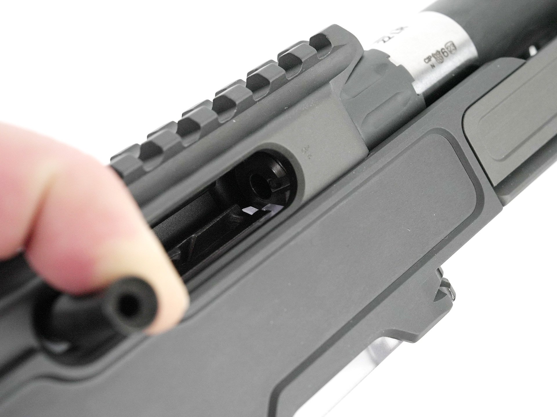 Grey Birch MFG Foundation LDR .22 LR – 16,1" Carbonlauf, Klappschaft – Bild 9