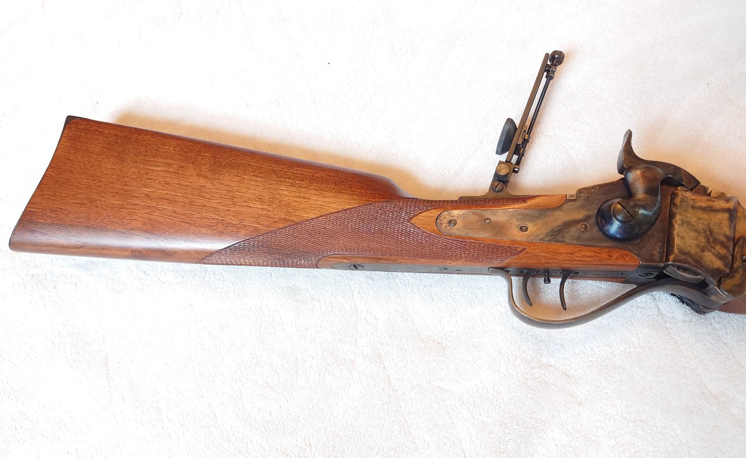 Davide Pedersoli Sharps Sporting Rifle Modell 1874, Kaliber: .45/70 Gov. – Bild 6