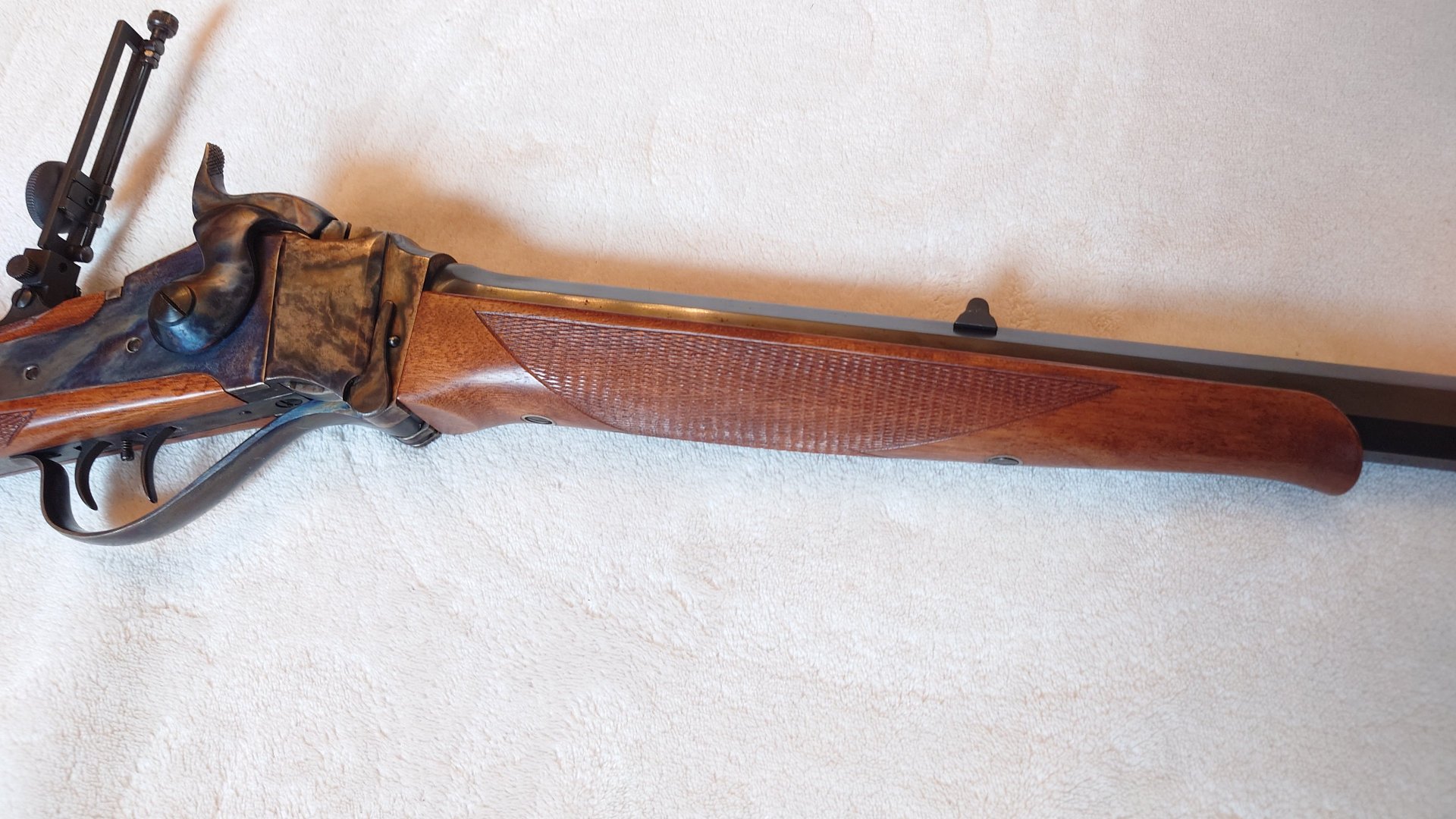 Davide Pedersoli Sharps Sporting Rifle Modell 1874, Kaliber: .45/70 Gov. – Bild 1