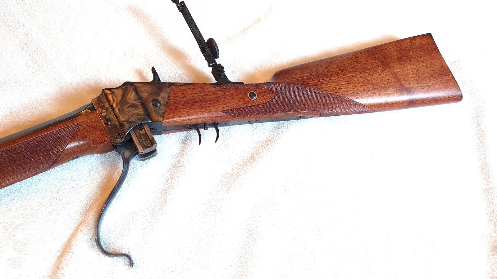 Davide Pedersoli Sharps Sporting Rifle Modell 1874, Kaliber: .45/70 Gov. – Bild 10