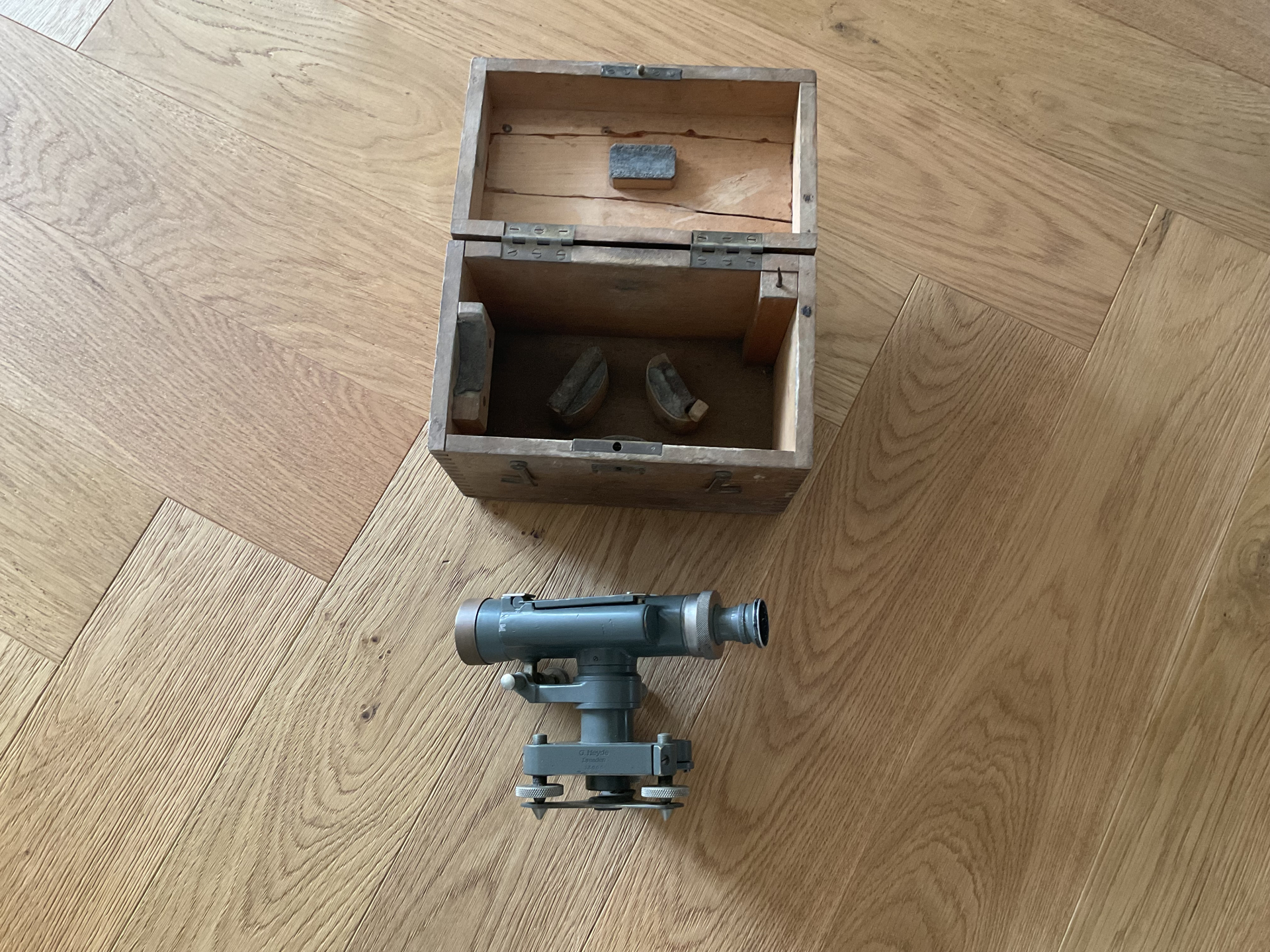 Optisches Gerät G. Heyde Dresden Dachbodenfund – Bild 4