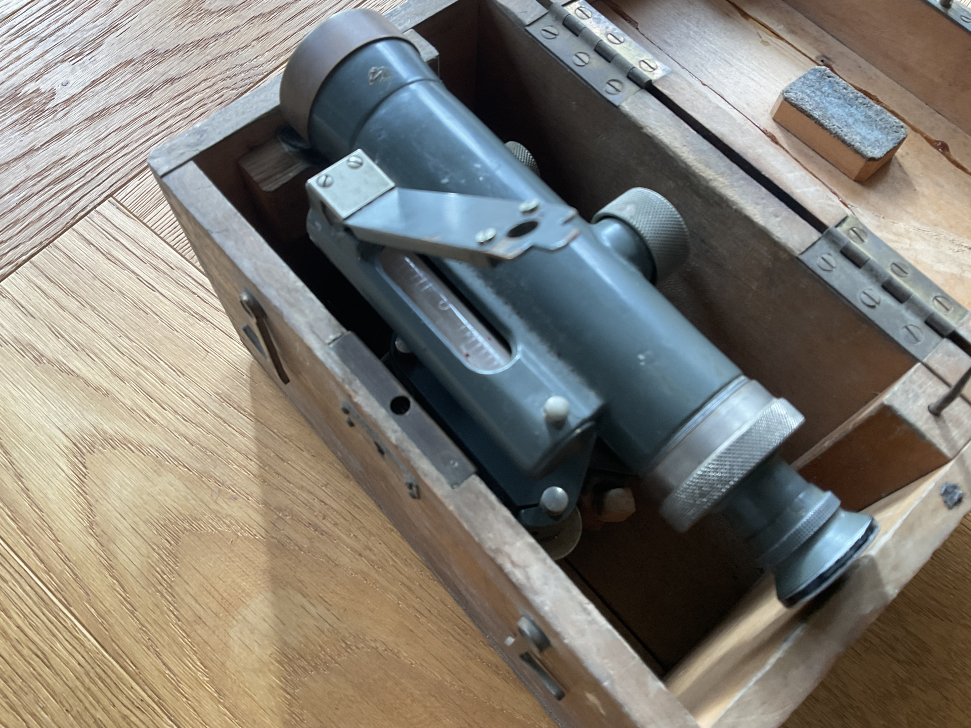 Optisches Gerät G. Heyde Dresden Dachbodenfund – Bild 1