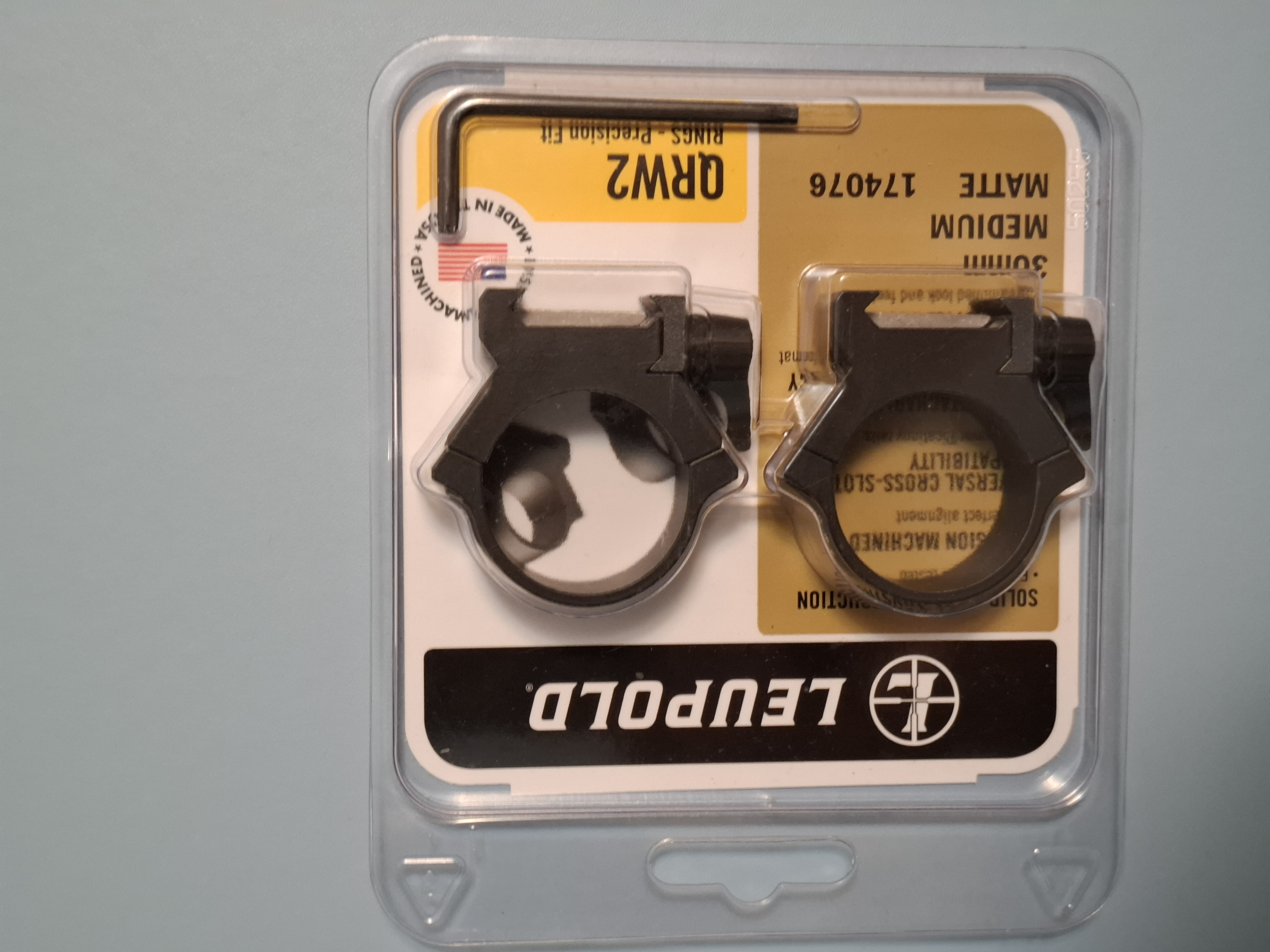 Leupold QRW2 Ringe 30mm Medium – Bild 1