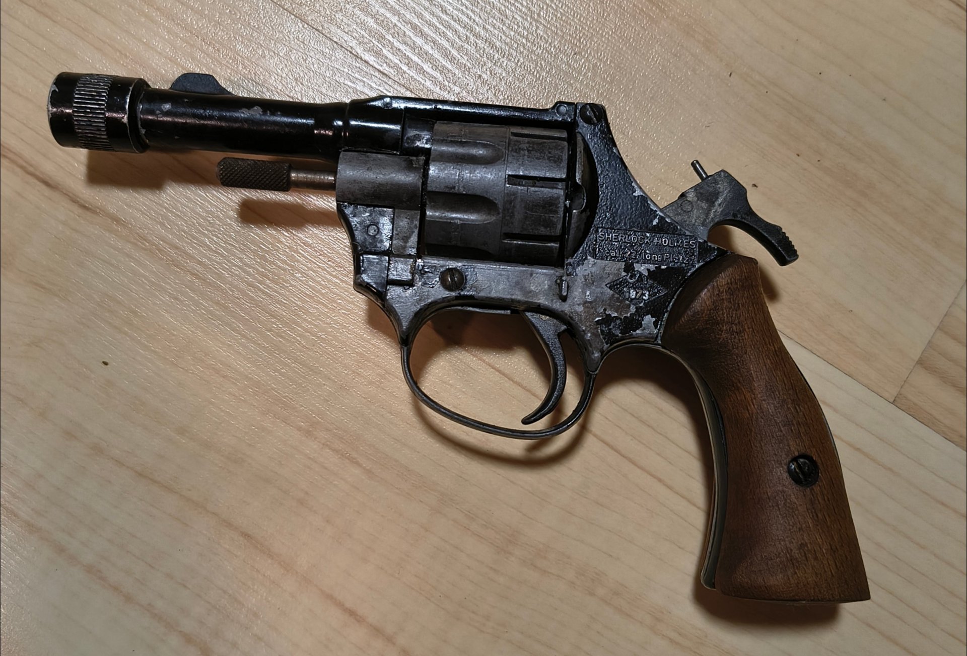 Schreckschuss Revolver 22 Long Platz Umarex Sherlock Holmes – Bild 3