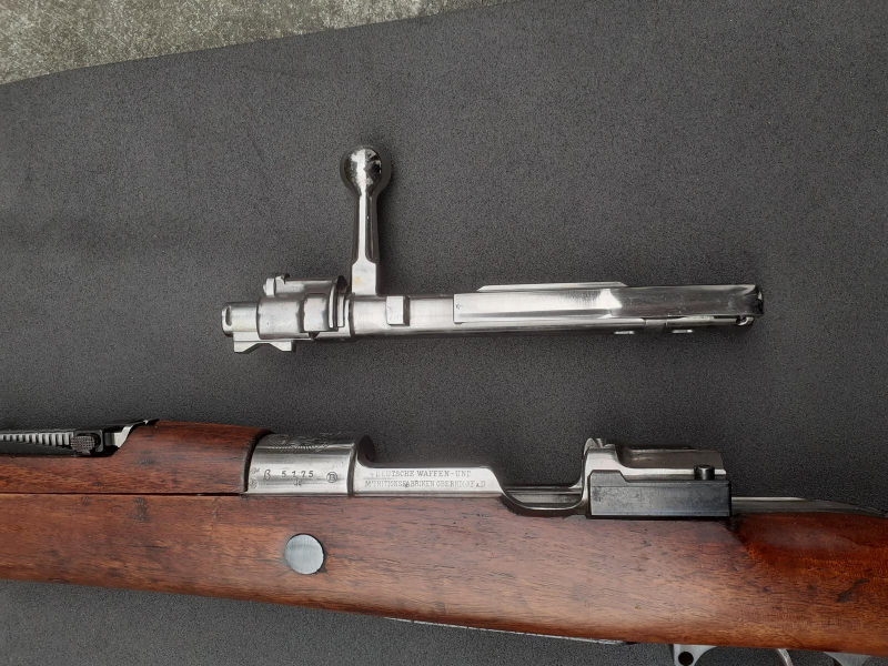 Mauser Mod. 1908 Brasilien 7x57, Lauf neu, top Zustand!! – Bild 5