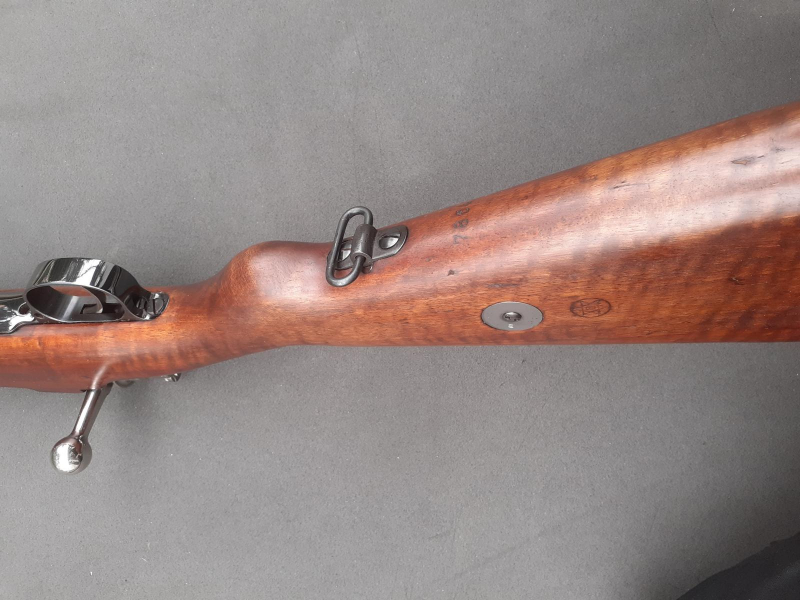 Mauser Mod. 1908 Brasilien 7x57, Lauf neu, top Zustand!! – Bild 3