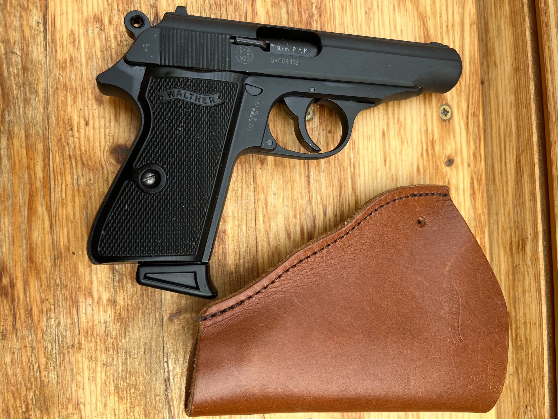 TOP Walther PP 9mmPak mit Walther Holster.PPK/PP – Bild 6