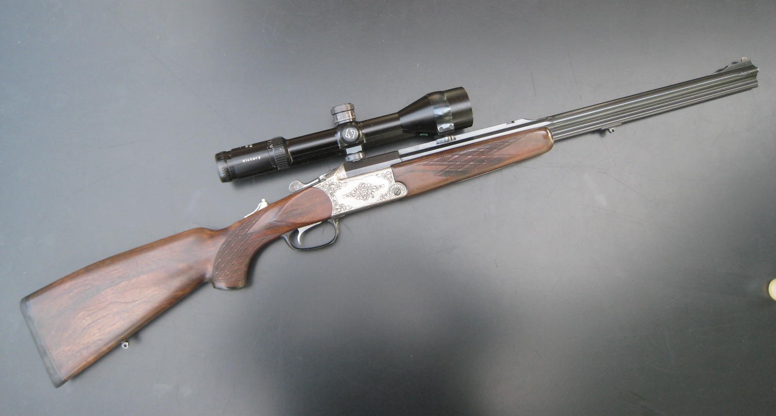 Blaser Bockdoppelbüchse BB97, Kal. 7x65 R, mit ZF – Bild 1