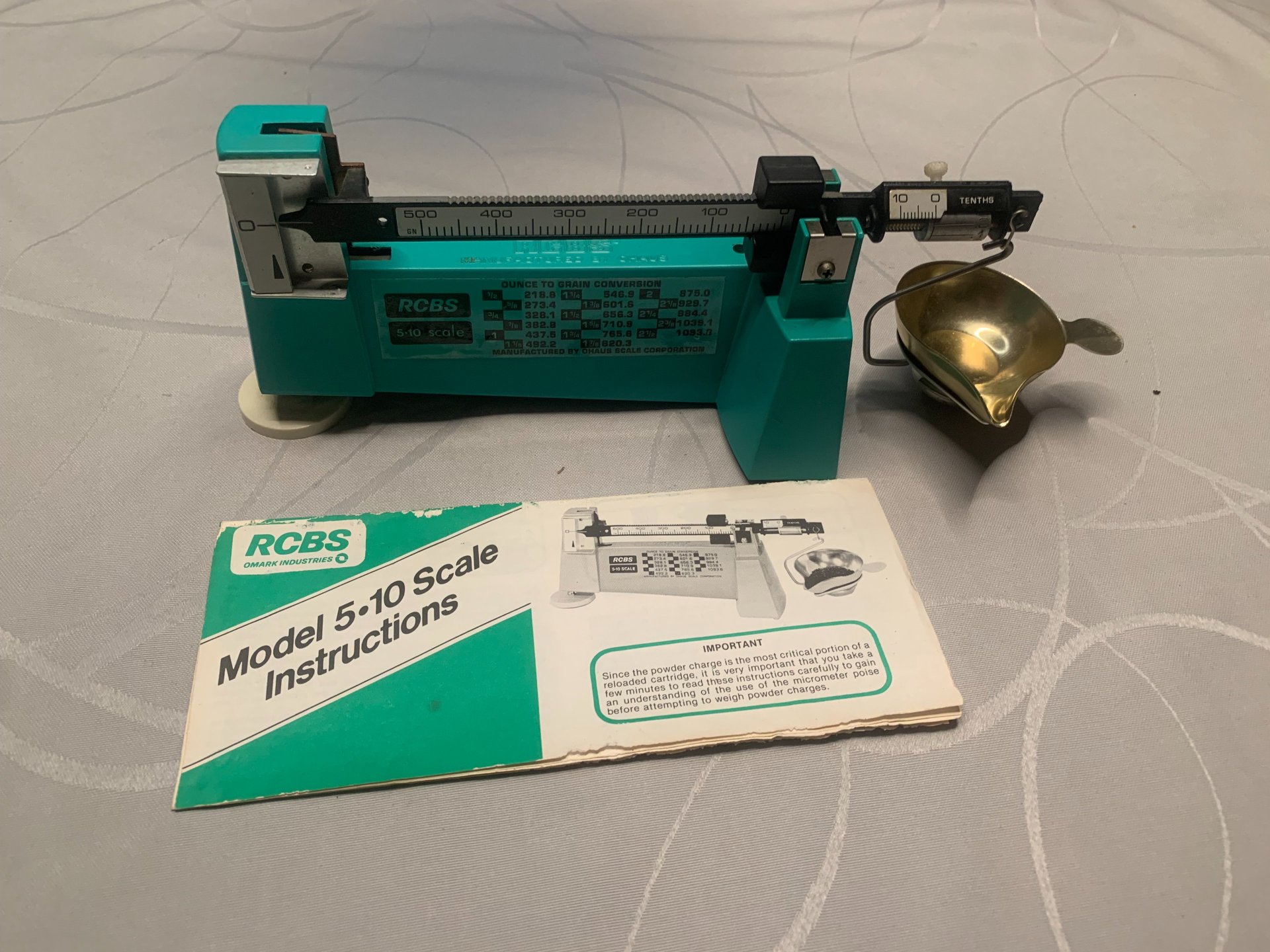 RCBS 5-10 Pulverwaage – Bild 1