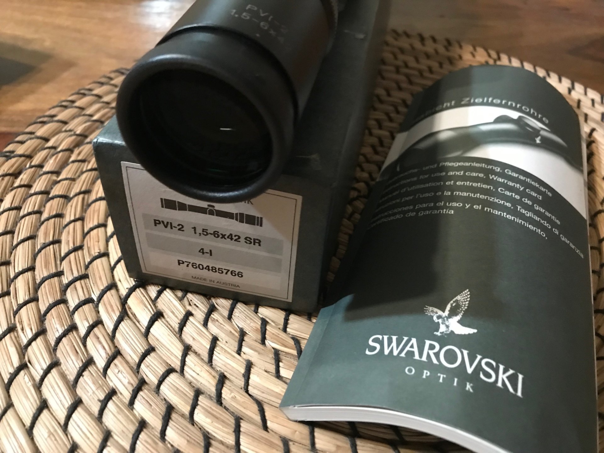 TOP SWAROVSKI PVI-2 1,5-6x42 SR, BE4 Digital Leuchtpunkt / OVP / – Bild 7