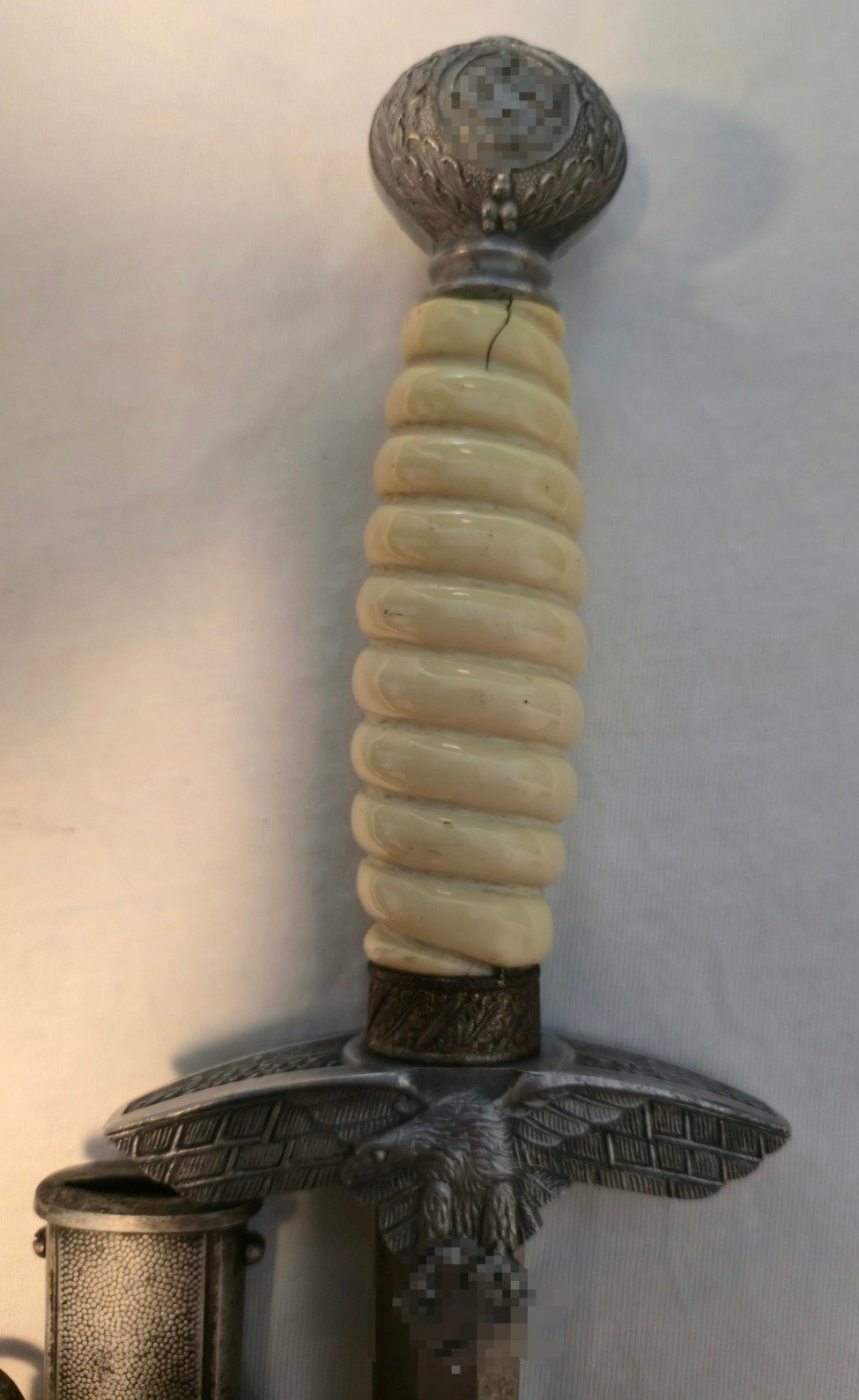 Luftwaffen Offiziersdolch Wehrmacht Waffenfabrik Max Weyersberg – Bild 7