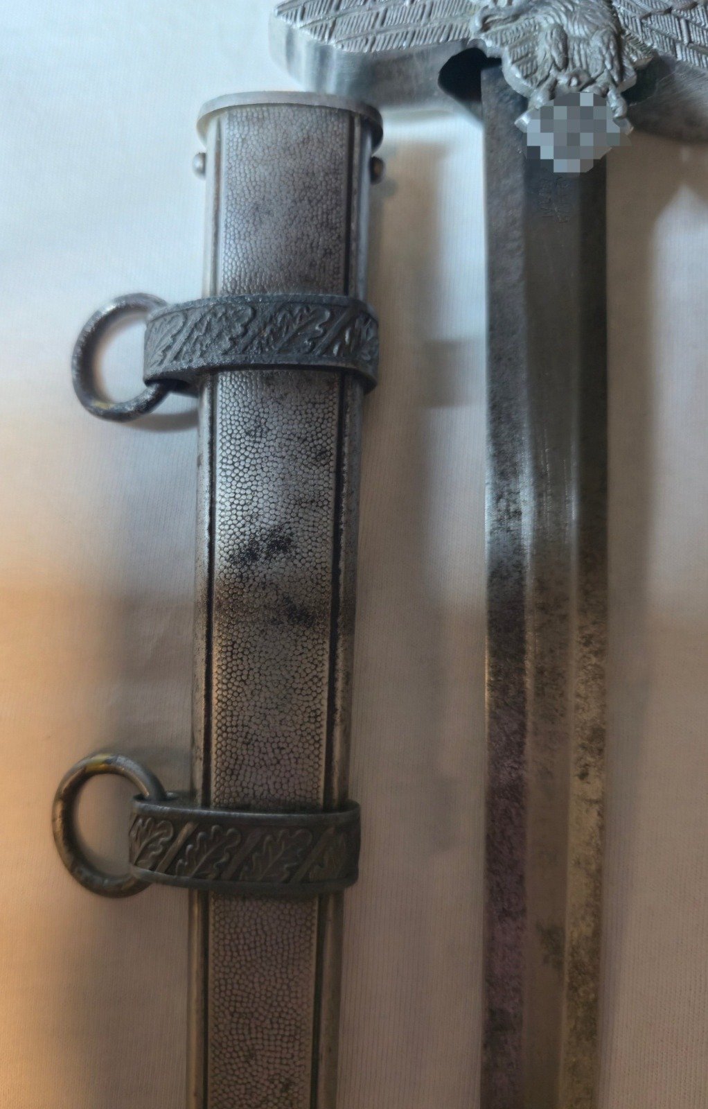 Luftwaffen Offiziersdolch Wehrmacht Waffenfabrik Max Weyersberg – Bild 6