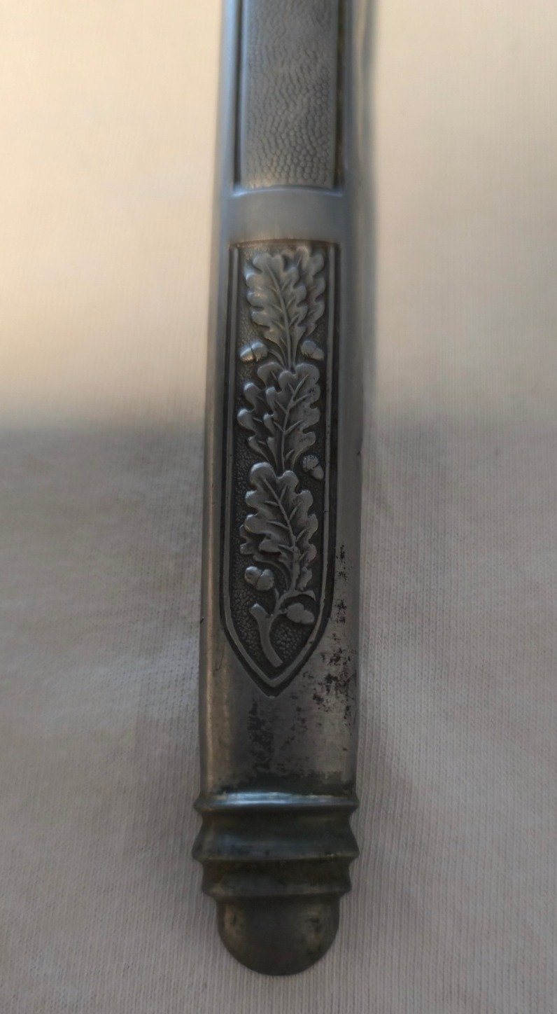 Luftwaffen Offiziersdolch Wehrmacht Waffenfabrik Max Weyersberg – Bild 4