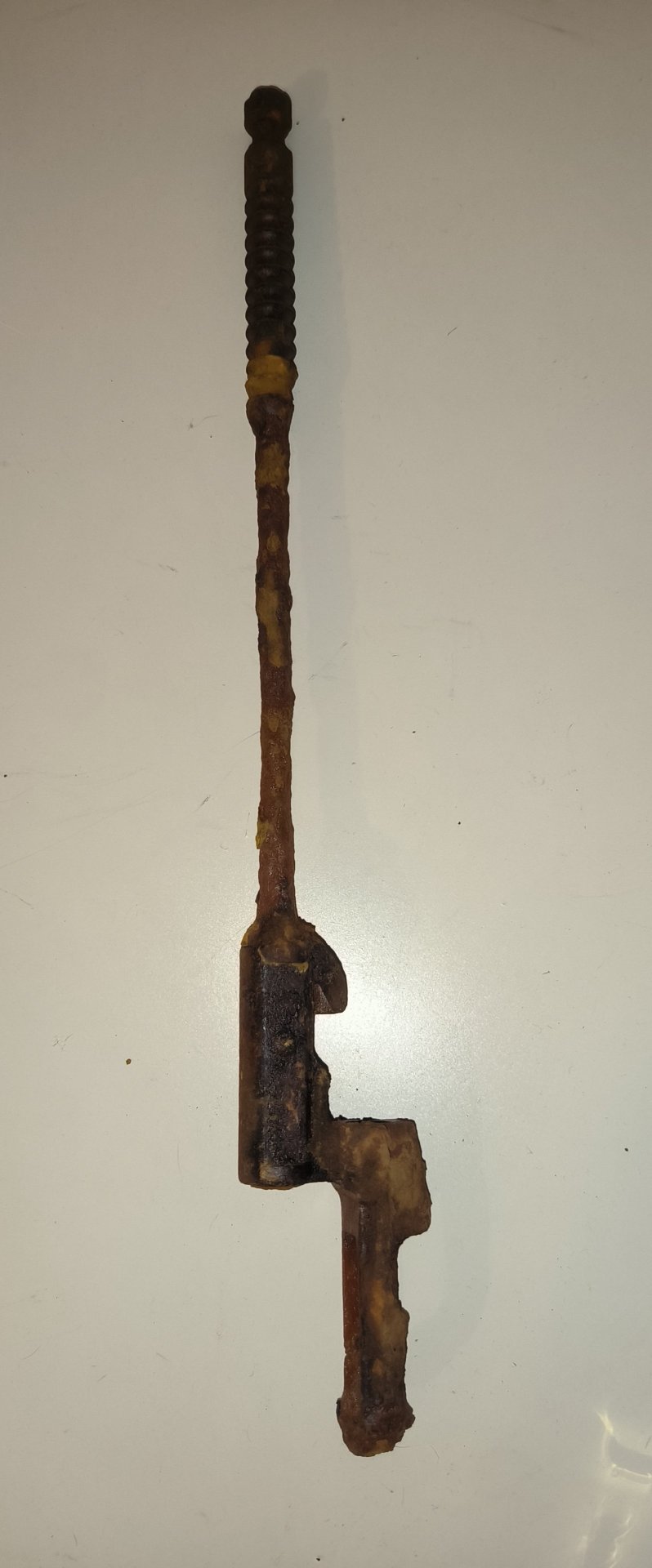 Stg44/Mp44 Gasgestänge mit Verschlussträger Bodenfund – Bild 2