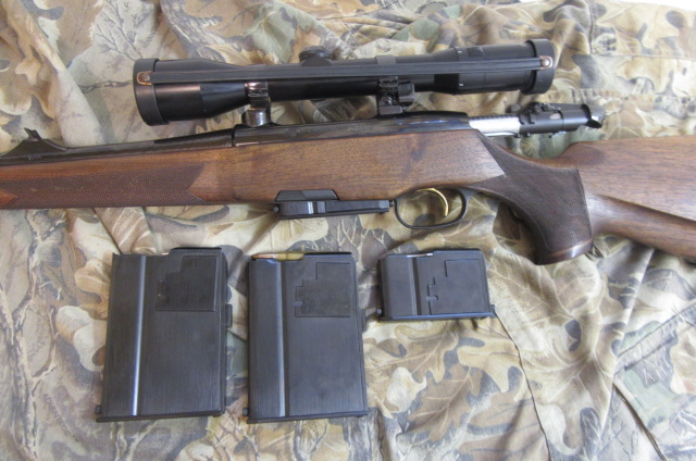 8 oder 10 Schuss Drückjagdmagazin Steyr Mannlicher Luxus...Rarität...!!! – image 4