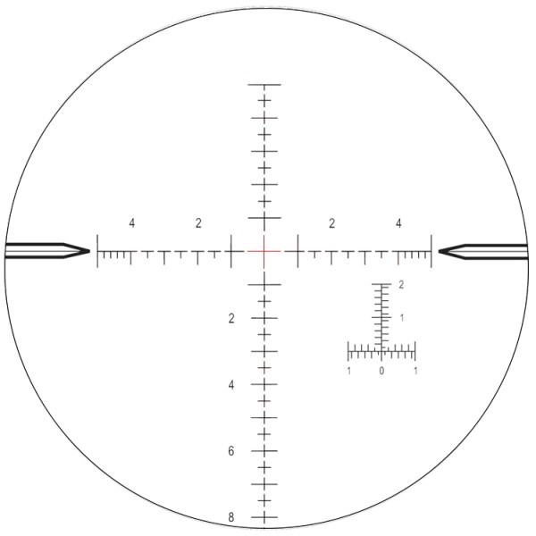 NightFORCE SHV 4-14x50 F1, Mil-R Leuchtabs. Jetzt schon zum ersten Wettkampf vorbereiten. – image 2