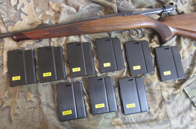 8 oder 10 Schuss Drückjagd-Magazine für Heym SR30/SR21 Repetierbüchsen – Bild 3