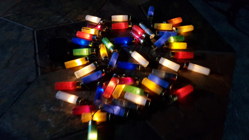 Lichterkette Schrot Hülsen 24 Led – Bild 2