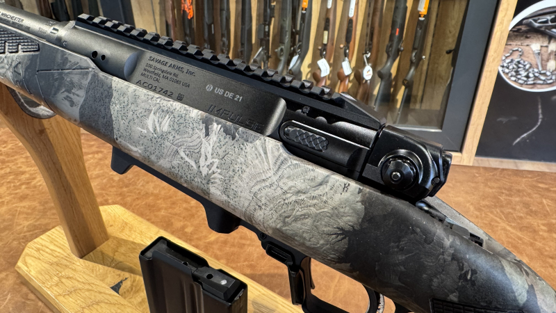 Savage Impuse Predator , .308win , 51cm LL, Gewinde, Geradezugrepetierer , NEU! – Bild 2