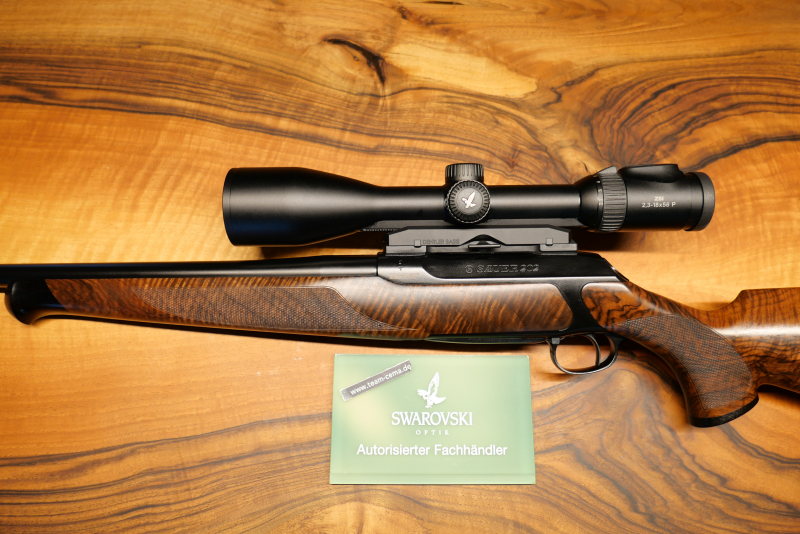 Sauer 202 Premium Dark Wood cal. 308. MC-Schaft in HK 6+, Swarovski, Dentler, M15, NEU, TEAM-CEMA.DE – Bild 2