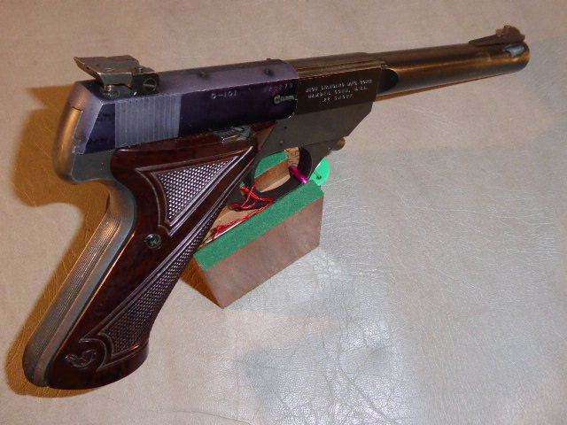 High Standard Sportpistole Mod. 0- 101. „ Olympic “. Kal. 22 kurz. – Bild 4