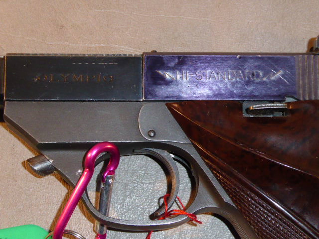 High Standard Sportpistole Mod. 0- 101. „ Olympic “. Kal. 22 kurz. – Bild 3