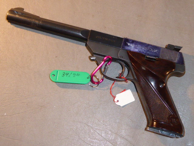 High Standard Sportpistole Mod. 0- 101. „ Olympic “. Kal. 22 kurz. – Bild 2