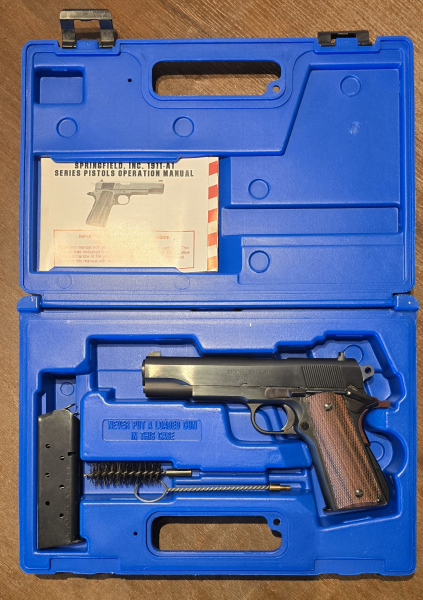 SPRINGFIELD ARMORY 1911-A1 .45 AUTO - US Millitär Pistole - Sammlerwaffe – Bild 2
