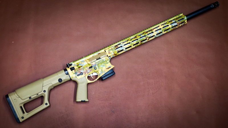 DAR-15 Target Rifle | .223 Rem | 22" Bull-Barrel | Mündungsbremse | Sand-Camo | Match-Abzug – Bild 6